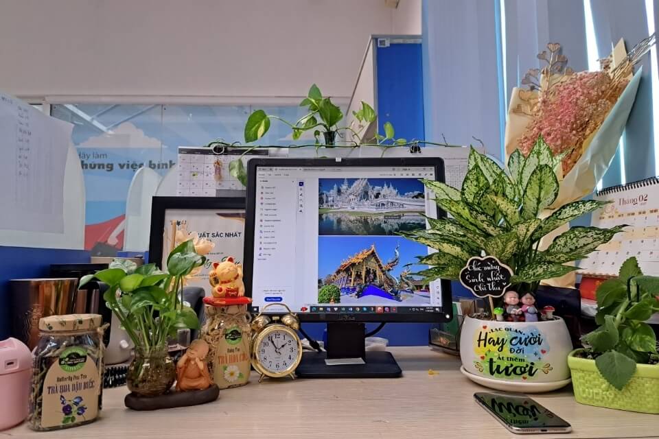 Chíp Ú tích cực hưởng ứng và tham gia phong trào Think Green - Go Green