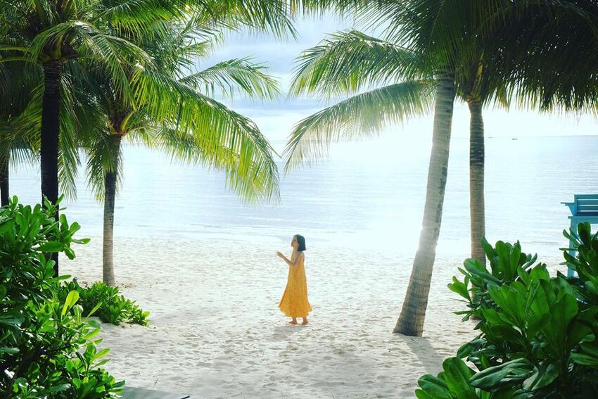 Bãi Khem vẫn luôn giữ được vẻ đẹp hoang sơ vốn có