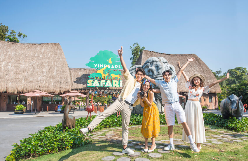 Trải nghiệm vườn thú độc đáo tại Vinpearl Safari