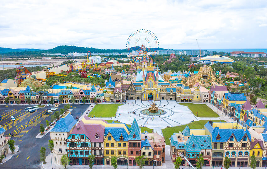 Công viên giải trí VinWonders siêu rộng lớn tại Phú Quốc