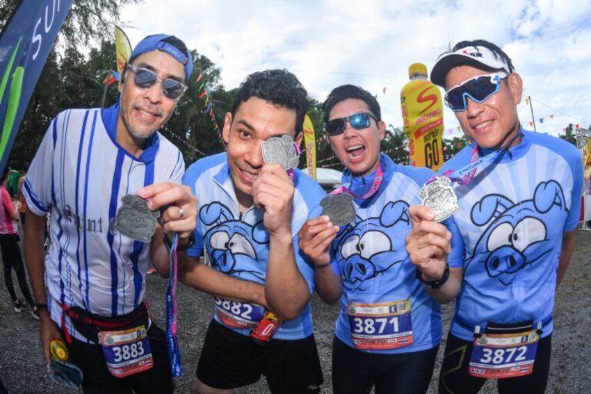 Hạng mục Marathon Relay rất thú vị và thu hút người tham gia