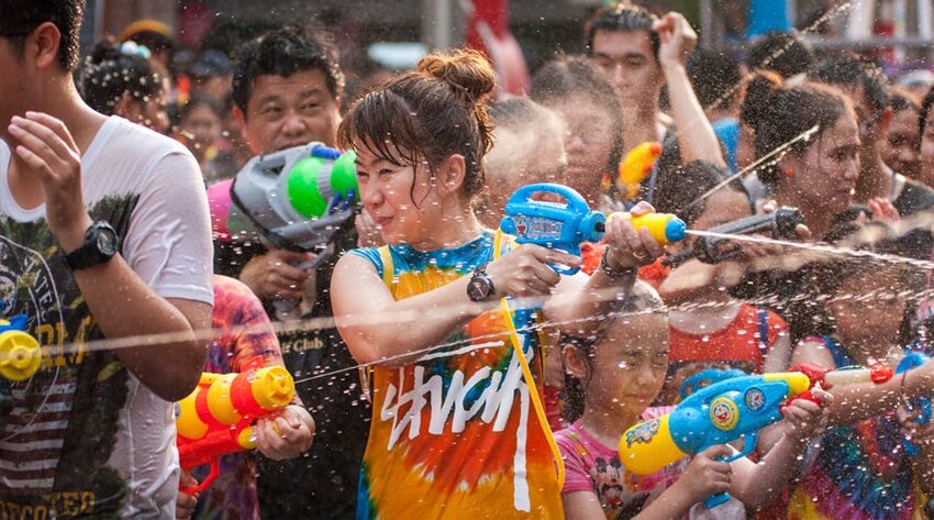 Songkran ở Chiang Mai thường kéo dài đến tận một tuần