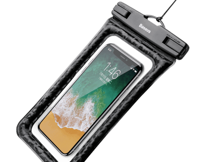 Nên trang bị túi zip để bảo vệ điện thoại khi tham gia lễ hội