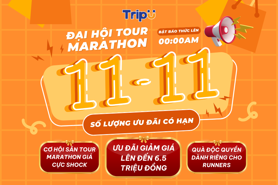 “Đại hội tour marathon" ngày 11/11, cơ hội săn tour chạy bộ giá hời